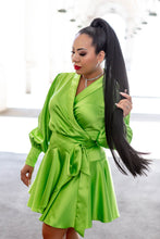 Load image into Gallery viewer, The Flounce Wrapped Dress