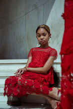 Load image into Gallery viewer, The Mini-Me Delicate Floral Lace Dress