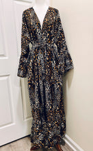 Load image into Gallery viewer, Leopard Ruffle Kimono