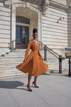 Load image into Gallery viewer, The Burnt Orange Pinstripe Suit