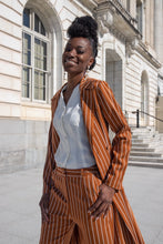 Load image into Gallery viewer, The Burnt Orange Pinstripe Suit