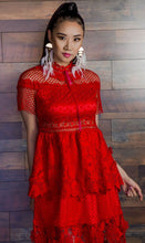 Load image into Gallery viewer, The Delicate Floral Lace Dress