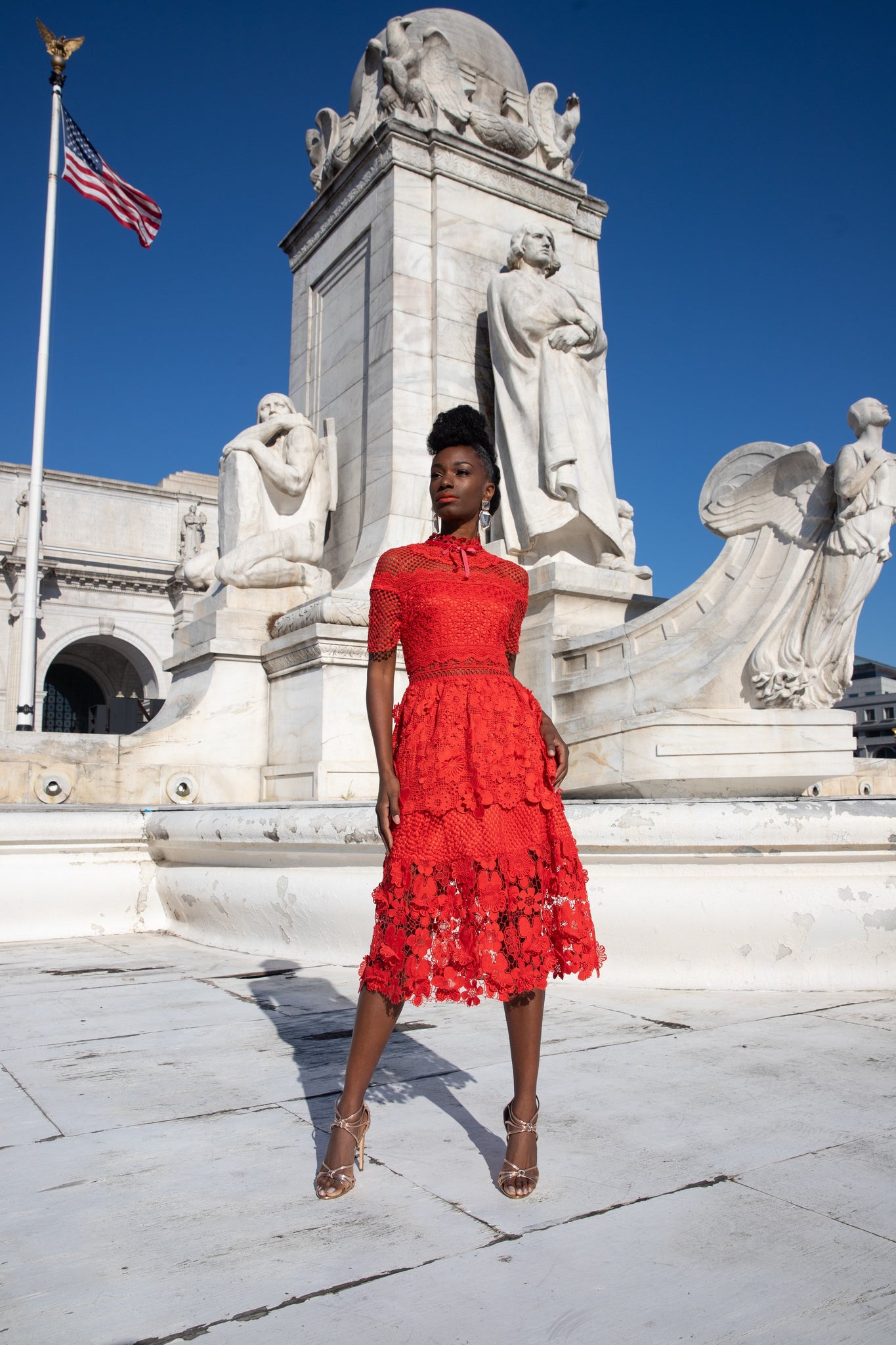 The Delicate Floral Lace Dress Hong Hoa The Delicate Floral Lace Dress Hong Hoa
